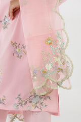 Stitched Embroidered Lawn Suit