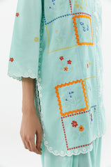Stitched Printed Lawn Shirt+ Shalwar