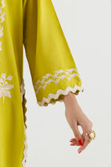 Stitched Embroidered Lawn Shirt+ Culotte