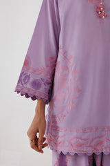 Stitched Embroidered Lawn Suit