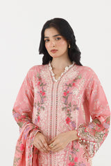 Stitched Printed Lawn Suit