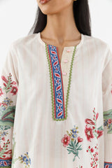 Stitched Printed Cambric Shirt+ Shalwar