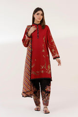 Stitched Printed Lawn Suit