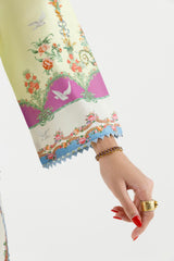 Stitched Embroidered Muzlin Suit
