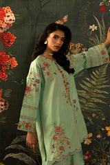 Stitched Embroidered Lawn Shirt + Shalwar