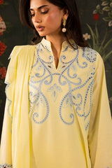 Stitched Embroidered Lawn Shirt+ Shalwar