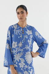 Stitched Printed Crepe Shirt+ Dupatta