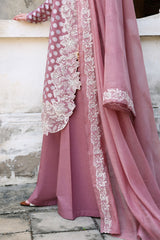 ASH ROSE -3PC (SHIRT, TROUSER & DUPATTA)