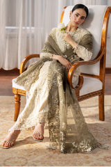 TROPICAL GLAM-3PC SILK EMBROIDERED PRET