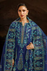 Embroidered Kurta Dupatta Trouser - 0764