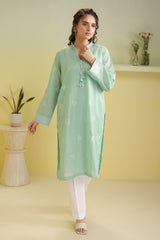 Embroidered Kurta - 2614