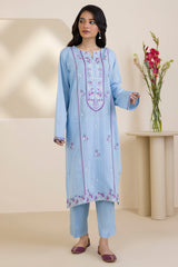 Embroidered Kurta Trouser - 1513
