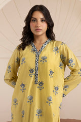 Embroidered Kurta Trouser - 2673