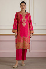 Embroidered Kurta Trouser - 1456