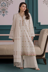 Embroidered Kurta Dupatta Trouser - 2513