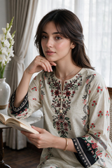Embroidered Kurta - 2581