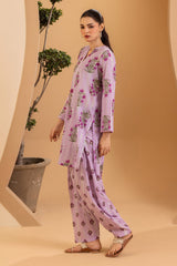 Embroidered Kurta Trouser - 2081