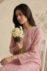 Embroidered Kurta Trouser - 2095