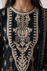 Embroidered Kurta Dupatta - 2121