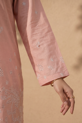 Embroidered Kurta Trouser - 3702