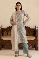 Kurta Dupatta Trouser - 2184