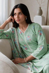 Kurta Dupatta Trouser - 2974