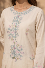 Embroidered Kurta Dupatta Trouser - 3225
