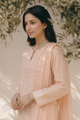Embroidered Kurta Dupatta Trouser - 3731