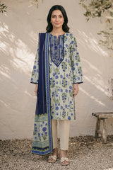 Embroidered Kurta Dupatta - 2421