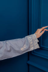 Embroidered Kurta Trouser - 3350