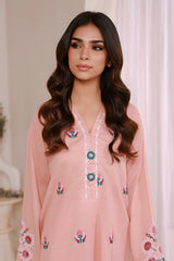 Embroidered Kurta Trouser - 3114