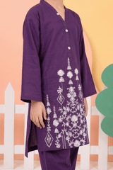 Embroidered Kurta Trouser - 2466