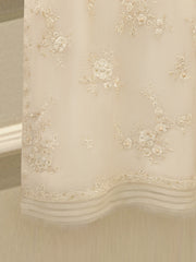2 Piece - Pure Embroidered Cotton Net Suit S112453