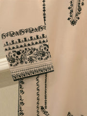 2 Piece - Embroidered Cambric Suit S114550