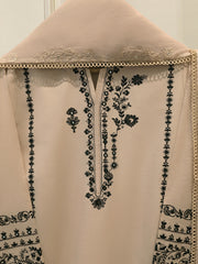 2 Piece - Embroidered Cambric Suit S114550