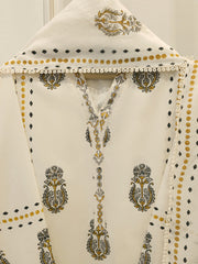 2 Piece - hand block print Cambric Suit S114340