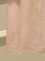 3 Piece- Pure Sheesha Silk Embroidered Suit S115122