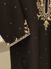 2 Piece- Pure Sheesha Silk Embroidered Suit S115225