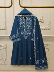 2 Piece - Embroidered Kora Cotton Suit S114336