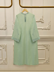3 Piece - Pure Embroidered Korean Silk S114506