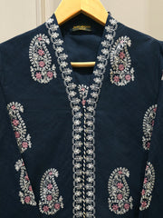 2 Piece - Embroidered Cambric Suit S115089