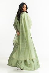 Cotton Zari Embellished Dupatta