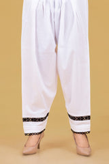 Emb Cambric Shalwar