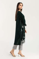 Velvet Embroidered Shirt
