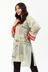 Digital Printed Lawn Shirt