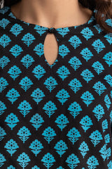 Cambric Block Printed Shirt