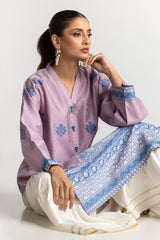 Dyed Khadi Jacquard Shirt