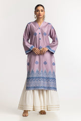 Dyed Khadi Jacquard Shirt