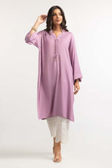 Dyed Moonlight Acrylic Viscose Embelished Kurti