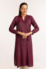 Dyed Moonlight Acrylic Viscose Embelished Shirt